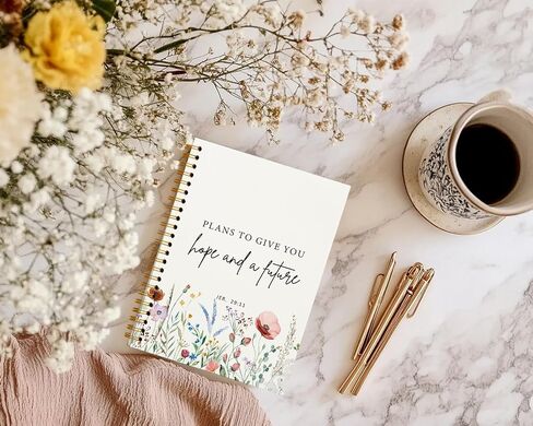 Bible Philippians 4:13 Journal for Women,Christian Inspirational Spiral Bible Notebooks,Scripture Hardcover Spiral Notebook 5.5x8.3 in Kuwait
