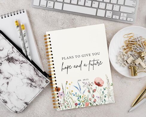 Bible Philippians 4:13 Journal for Women,Christian Inspirational Spiral Bible Notebooks,Scripture Hardcover Spiral Notebook 5.5x8.3 in Kuwait