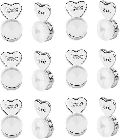 925 Sterling Silver Locking Secure Earring Backs for Studs, Silicone Earring Backs Replacements for Studs，18K Gold Plated Locking Earring Backs for Studs in Saudi Arabia