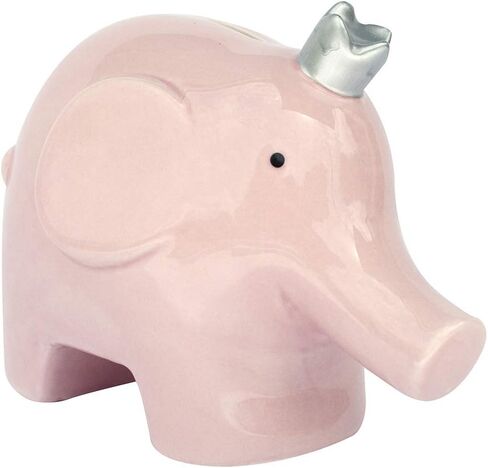 بنك بيجي من السيراميك بصلصة التفاح، وردي فاتح، فيل in Kuwait