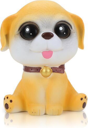 H&W Labrador Dog Coin Money Bank, Cartoon Dog Piggy Bank, Shatterproof Money Bank, Best Bitrthday Gift (WK34-D6) in Kuwait
