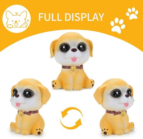H&W Labrador Dog Coin Money Bank, Cartoon Dog Piggy Bank, Shatterproof Money Bank, Best Bitrthday Gift (WK34-D6) in Kuwait