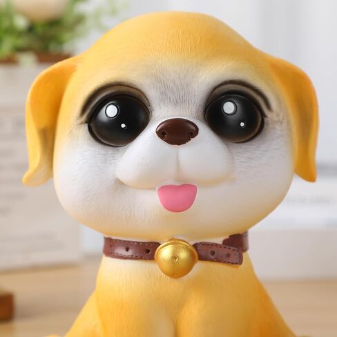 H&W Labrador Dog Coin Money Bank, Cartoon Dog Piggy Bank, Shatterproof Money Bank, Best Bitrthday Gift (WK34-D6) in Kuwait