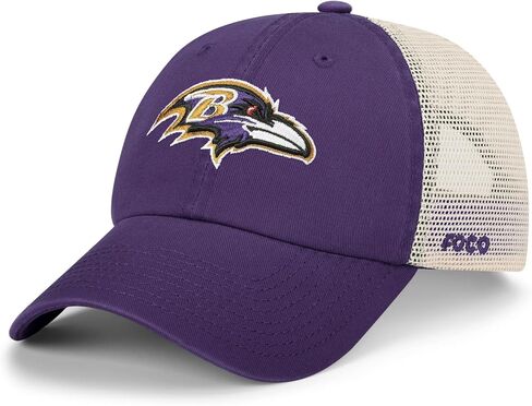FOCO Men's NFL Team Logo Casual Mesh Trucker Hat Caps in Saudi Arabia