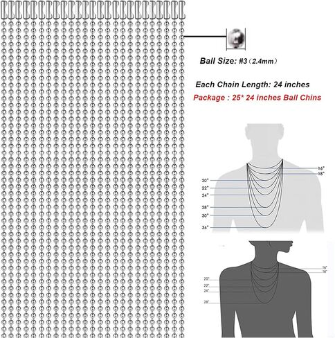 ABBECIAO 25 Pack Anodized Aluminum Blank Military Dog Tags for Laser Engraving with 24 Inches of Stainless Steel Ball Chains for DIY Craft Personalized Necklace Keychain Pendants Black in Kuwait