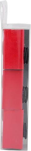 مشابك ربط العلامة التجارية Office Depot®، كبيرة، بعرض 2 بوصة، أسود/أحمر، عبوة من 6 قطع in Kuwait