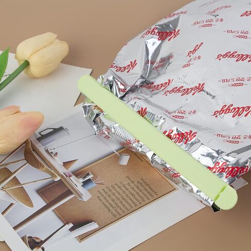 10 Pack 7.9inch Bag Clips for Food,Large Sealing Clips for Chip,Bread,Potato,Piping,Snack Storage Plastic Sealing Clips for Kitchen and Office Supplies in Saudi Arabia
