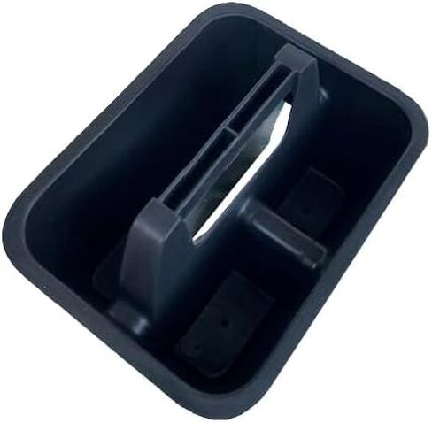 Stackable Small Arts & Crafts Caddies with Handles - 2pc Set - 3 Compartments, Black, Desk Organizer Caddy, Pen Holder, Handy Tool Carrier in Saudi Arabia