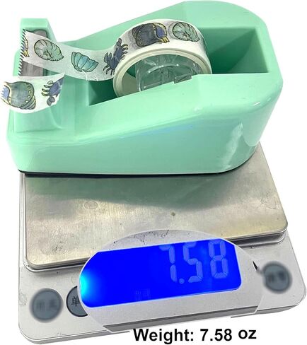WELSTIK Desktop Office Tape Dispenser Non-Skid Base, for Packaging in Office,Restaurant, Flower Shop,Cake Shop,Pink in Kuwait