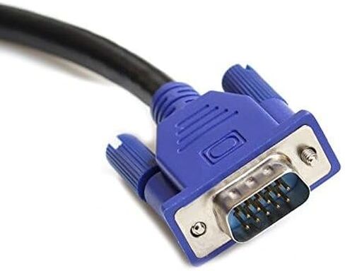 VGA Male to Female Extension Cable Video LED Monitor Wire M-F 10Ft 3M 10 Ft in Saudi Arabia