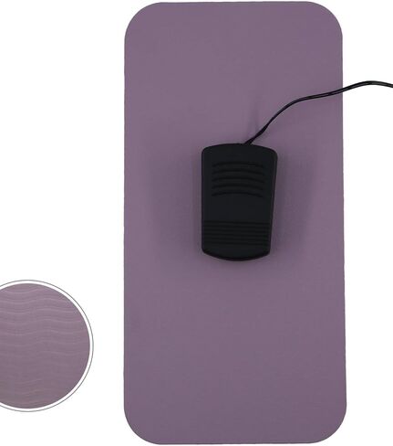 Sewing Machine Pedal Mat, Quilting Supplies for Non-Slip Surface, Floor Protection, Noise Reduction, Vibration Reduction(13.4 * 6.8 * 0.35in,1piece) (Light Purple) in Saudi Arabia