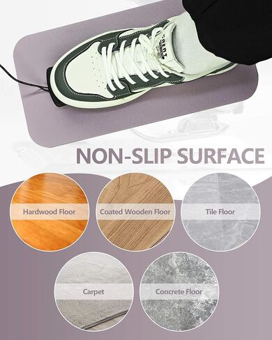 Sewing Machine Pedal Mat, Quilting Supplies for Non-Slip Surface, Floor Protection, Noise Reduction, Vibration Reduction(13.4 * 6.8 * 0.35in,1piece) (Light Purple) in Saudi Arabia