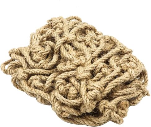 شبكة تسلق الطيور من القطن حبل الببغاء أرجوحة شبكة حمى الغابة حبل وسادة ليوبارد أبو بريص سوينغ معلق سرير المتسكع سلم لببغاء الببغاء in Kuwait