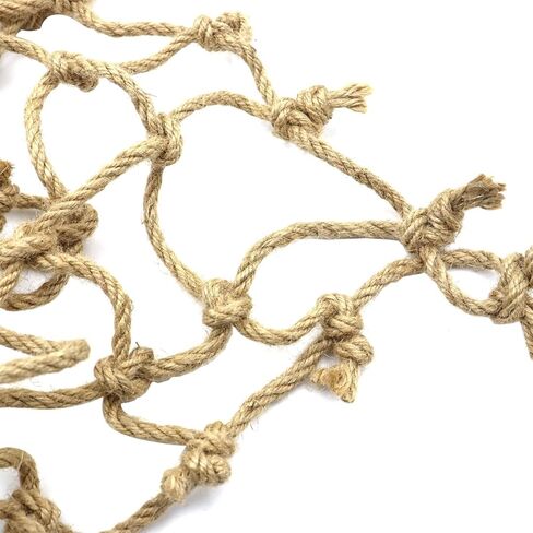 شبكة تسلق الطيور من القطن حبل الببغاء أرجوحة شبكة حمى الغابة حبل وسادة ليوبارد أبو بريص سوينغ معلق سرير المتسكع سلم لببغاء الببغاء in Kuwait