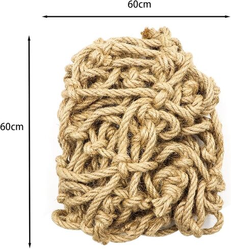 شبكة تسلق الطيور من القطن حبل الببغاء أرجوحة شبكة حمى الغابة حبل وسادة ليوبارد أبو بريص سوينغ معلق سرير المتسكع سلم لببغاء الببغاء in Kuwait