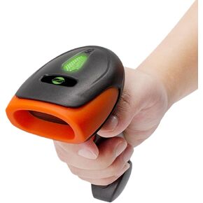 Bar Code Scanner Manual Automatic USB Wireless 2.4G BT Handheld 1D 2D QR Barcode Reader for Store