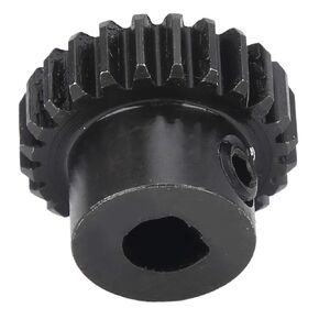 Cast Steel Pinion Gear 6mm D Bore Gear 24 Tooth Car Brushed Brushless Motor Gear
