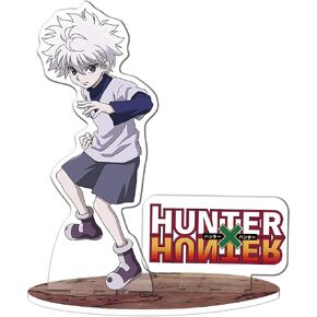 ABYSTYLE Hunter X Hunter Killua Zoldyck Acryl® Stand Figure 4" Tall Anime Manga Desktop Accessories Merch Gift