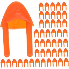 SEWOART 150pcs Doll Mouth Accessories Toy DIY Chicken Mouth Fake Chicken Mouth Fake Chick Chicken Beak Bird Mouth Decor for DIY Fake Bird Beak Inserts Ragdoll Double Eyelid Resin