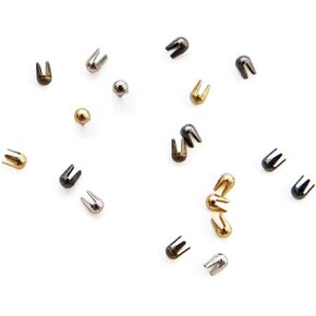 2mm/0.08'' Super Tiny Round Studs, Doll Clothes Studs, Mini Studs, Perfect for Doll Clothes Sewing Projects (40PCS)