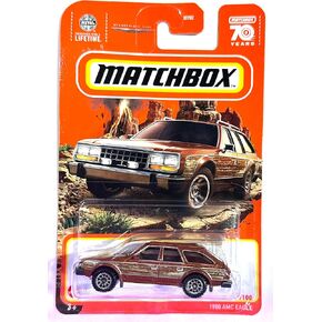 Matchbox - AMC Eagle - Brown Wood Panel - Matchbox 70 Years - 2023 - Mint/NrMint - Ships Bubble Wrapped in a Correctly Sized Box