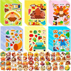 64 Sheets Christmas Stickers for Kids,Christmas Goodie Bag Stuffers Stocking Stuffers Holiday Stickers Christmas Crafts for Activity Party Favors Supplies
