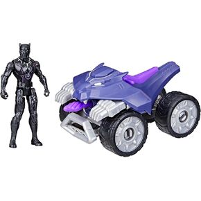 Marvel Epic Hero Series Black Panther Claw Strike ATV, Toy Car Playset with Action Figure and Accessories, Avengers Super Hero Toys for Kids 4 and Up