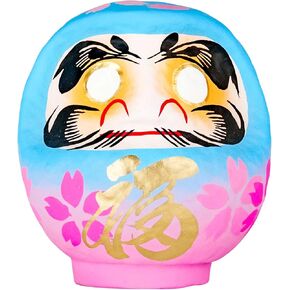 دمية دارما - صنعت في اليابان - إصدار خاص - 4.7 سم أزرق سماوي ساكورا in Kuwait