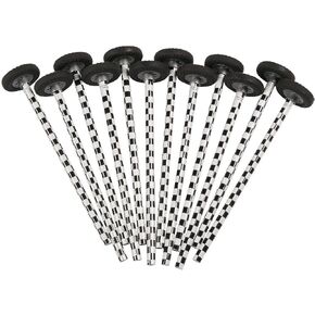 CHECKERED PENCIL WITH TIRE TOPPER - Stationery - 12 Pieces