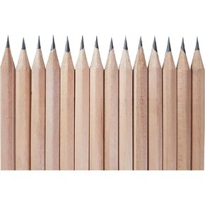 Pre-sharpened Raw Natural Wood Pencils 72 PCs in Box : TiT