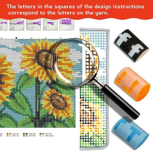 YP Latch Hook Kits for Kids and Adults DIY Rug Crafts Arts Carpet for Home Decoration Festival Gifts,12" X 12"（Kallima inachis） in Saudi Arabia