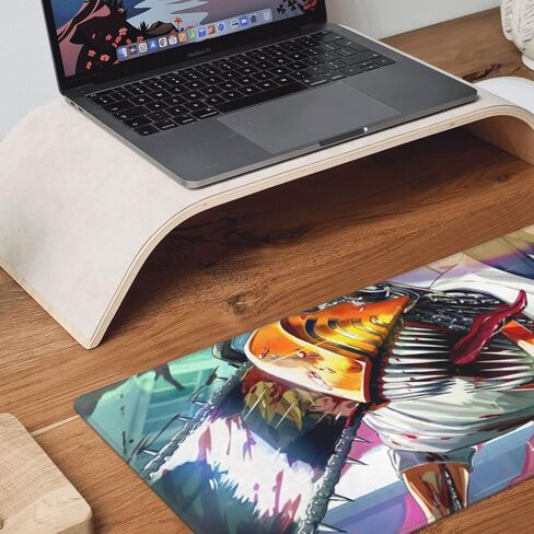 RGB Anime Mouse Pad, Water Resist Keyboard Pad,Mouse Pads with Non-Slip Rubber Base,Office Computer Key Board Mousepad Computer Keyboard Mousepads Mat 800 x 300mm / 31.5×11.8 inches (1) in Kuwait