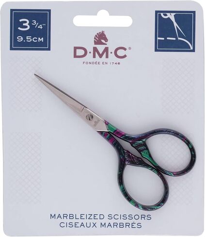 DMC 6127/3 Marbleized Scissor, 3-3/4-Inch, Purple Essence in Saudi Arabia