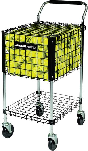 GAMMA Sports Brute 325، تحمل 325 كرة تنس، عربة تعليمية متميزة، معدات رياضية فريدة من نوعها، سعة كرة كبيرة، شديدة التحمل، ملحقات تدريب مثالية in Kuwait