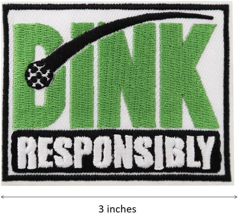 Cute-Patch Pickleball Embroidered Iron on Patch in Saudi Arabia