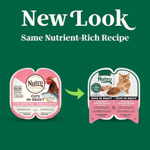 Nutro Perfect Portions Cuts Wet Cat Food, Turkey & Chicken, 2.6 oz, 12 ct in Kuwait