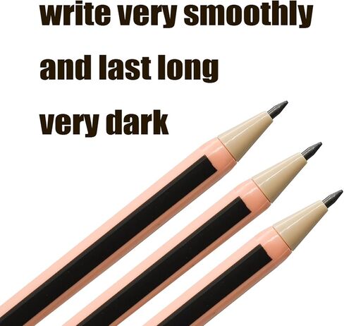 12 Pieces 2 mm Mechanical Pencils Hexagonal Pencils Wood-like Pencils With 10 pcs HB Refills Sharpeners Art Drawing Pencils,Writing Sketching Pencils At School Office Home in Saudi Arabia