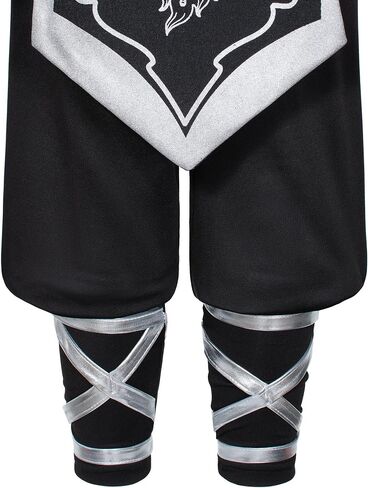 Ninjia Costume for Boys & Girls - Kids Ninja Costume Suit with Deluxe Ninja Accessories for Halloween Cospaly Dress Up in Saudi Arabia