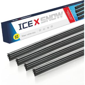 شفرات ممسحة الزجاج الأمامي 32 بوصة 4 عبوات بديلة لسوبارو كروستريك إمبريزا، مازدا CX-5 CX-9، هوندا CRV CR-V والمزيد من السيارات، عبوات شريط مطاطي ممتاز سهلة التركيب in Kuwait