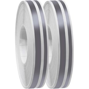 Spurtar Car Pinstriping Tape, 2 Rolls x 33Ft, Silver