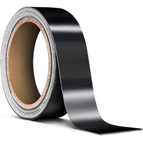 VViViD+ Satin Vinyl Detailing Pinstriping Trim Tape (3" x 20ft, Black)