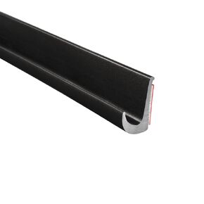 Trim-Lok Drip Rail, Black – 1/2" Height, 25’ Length – PVC Plastic Rain Gutter for Cars, Vans, and RVs, Easy to Install Flexible Drip Rail Molding to Control Water Runoff, Durable 3M Tape Included