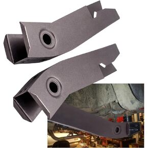 maXpeedingrods 2 Pcs Rear Shackle Mount Frame Rust Repair Kit for Jeep Wrangler YJ 1987-1995 Left & Right