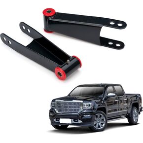 طقم تكبل خلفي لأوراق الرفع الخلفية 1-1.5 بوصة 710515 متوافق مع GMC Sierra 1500 Chevy Silverado 1500 2wd 4wd Truck 1988-2018... in Kuwait