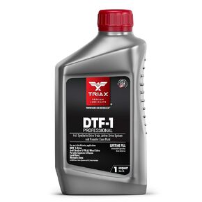TRIAX DTF-1 Professional Transfer Case Fluid Full Synthetic, Lifetime Fill, All Season Down to -60 F, Compatible with BMW Xdrive, Audi/VW Quattro, Range Rover, Ford, Porsche & Many AWD (1 Quart)