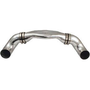 Spectre Performance 771 Low Profile Dual Plenum Kit with 45°/90° Tube, Silver,24.3 Inch