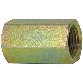 4LIFETIMELINES Steel Brake Line Union, M10 by 1.0 Bubble, 3/16 Inch, 10 per Bag