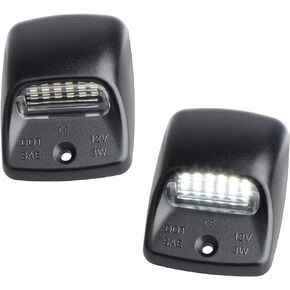 RUXIFEY LED License Plate Light Lamp Replacement Compatible with Tacoma 2005 to 2015, Tundra 2000 to 2013, 6000k White