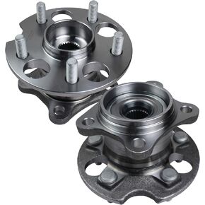 Autoround 512284 Pair Rear Wheel Bearing and Hub Assembly for Toyota Highlander 2004-2013/ Venza 2009-2016, Lexus RX350 2007-09/ RX330 04-06/ RX400h 2006-2008, AWD Only, Both Passenger Driver Sides