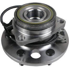 MACEL 515024 4WD 4x4 Front Wheel Bearing Hub Assembly Compatible with 95-99 Chevy Tahoe, 95-99 GMC Yukon, 99-00 Cadillac Escalade, 95-99 Chevy K1500 6Lugs w/ABS